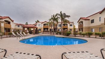 Sparkling pool